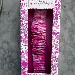 Lilly Pulitzer scrunchie Apple Watch band